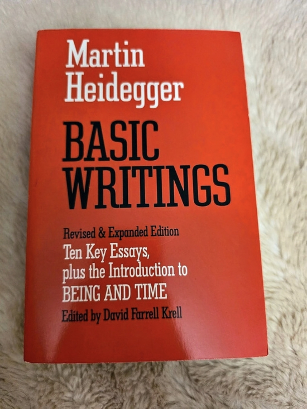 Harper & Row Basic Writings Revised & Expanded Edition Red Book